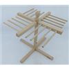 Sirge Stendi Pasta Fresca in Legno con 16 supporti Essiccatore di Pasta Fresca a Stendino Asciuga la pasta lunga come spaghetti e tagliatelle Sirge