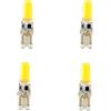 TECNOLUX EURO-Lampadina a LED G9 COB dimmerabile 220V 3000K Luce calda 5W, (4 unità)