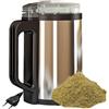 Generico Macinacaffè Elettrico | Macinino Da Caffè In Acciaio Inossidabile Robusto Con Lama Affilata - Macina Grani e Noci Rapido e Facile per Uso Quotidiano in Cucina e Casa