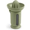 BLIMPLUS Blim Plus Spremiagrumi Ufo con Caraffa Graduata 500 ml verde opaco (Forest) in plastica 100% riciclabile, Non Tossico, Facile da Pulire e Lavabile in Lavastoviglie, con Beccuccio, Stabile e Pratico