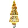 HULX Lampadina 3D per Fuochi D'artificio Decorativa E27 AC 85-220V 4W Edison Retrò Stellata per Casa delle Feste (Albero di Natale)