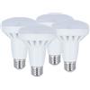 LEDLUX 4 Pezzi Lampada LED E27 R80 Faretto Spot 9W 220V 806 Lumen (Bianco Neutro)