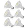 Rysa Light 6-pack PAR30 LED lampadine a collo lungo (D: 94 MM, L: 115 MM) 12 W (lampadina a incandescenza equivalente) 2700 K bianco morbido 35,000 ore (40 gradi), attacco a vite Edison E27 750LM