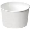 BOX GEL PZ 250 COPPETTA BIANCA CC 80 PER GELATO IN CARTA WHITE CUPS PAPER FORMATO PICCOLO