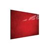 DarHaus Tagliere da cucina in vetro temperato, Copri-piano cottura a induzione, piano decorativo universale 40x30 cm, Rosso