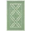 Pierre Tappeti Tappeto Sardo VERDE SALVIA 55x140 cm lavabile 100% cotone prodotto in Sardegna. Tappetino bagno cucina ingresso pratico morbido.