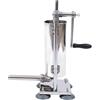 DaiJiubu Macchina per salsicce manuale in acciaio inox, per salsicce, per salsicce e salsicce, per uso domestico, per cucine orizzontali, 3 l