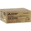 Mitsubishi Electric CK-D768 Carta + Ribbon per 400 Stampe 15x20