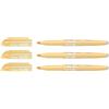 Pilot - Set di 3 evidenziatori FriXion Light Soft PTE biseau 3,8 mm Arancione pastello