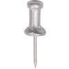 Advantus GEM CPAL4 - Puntine in alluminio, argento, 1/2 (confezione da 100)