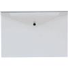 Aurora Store.it 100 BUSTE PORTADOCUMENTI CARTELLINA IN PLASTICA CON CHIUSURA A BOTTONE TRASPARENTE POLIPROPILENE A4 33.3x23.5 cm