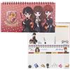 CERDÁ LIFE'S LITTLE MOMENTS Planificador Semanal Pequeño de Espiral de Harry Potter - Licencia Oficial, Rojo, 2100003560