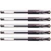 三菱鉛筆 Uni gel Ballpoint Pen Uni-ball Signo extra fine 0.38 mm, marrone nero 5PCS