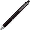 三菱鉛筆 Uni Jetstream Multi Pen 4 e 1, penna a sfera da 0,38 mm (rosso, blu, verde) e matita meccanica da 0,5 mm, corpo, nero (MSXE5100038.24)