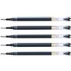 PILOT Set di 5 ricariche per penne roller VBALL 7 RT nero