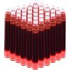 zoohot Jinhao - Set di 50 cartucce d'inchiostro per penna stilografica, formato standard internazionale, diametro foro 2,6 mm, colore rosso