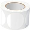 GMBYLBY 500 Pezzi Etichette Adesive Rotonde Sigillo Autoadesive Etichetta Avvolgimento Trasparente PVC per Busta Invito