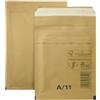 Netuno 50 buste imbottite A1, 120 x 175 mm, marrone con chiusura adesiva