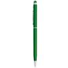 GFD HEART 10 Penne Personalizzate con Scritta Incisa a Laser - Penna in Metallo per Touch Screen, Idea Personalizzabile Ufficio, Inaugurazioni, Fiere, Gadget Promozionali (10 Penne Verde)