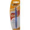 Bic Atlantis Soft Penna a Scatto a Sfera Punta Media 1,0 mm Grip in Gomma e Clip Metallica Blister da 1 Penna Colore Blu