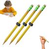 Qosneoun Matita fidget ADHD, matita filettata ADHD con dadi e bulloni per concentrazione, sollievo, ansia, strumento sensoriale silenzioso, antistress, rotante, ideale per scuola, casa, ufficio (3)