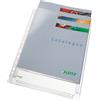 LEITZ® Busta portadocumenti Maxi Standard, pellicola morbida in PVC, apertura superiore, foratura europea, formato A4 (5 pezzi), riceverete 1 confezione da 5 pezzi