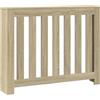 vidaXL Copertura Termosifone Rovere Sonoma 104x20x82 Legno Multistrato