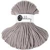 Bobbiny Jumbo - Corda in macramè intrecciata da 9 mm (perla), 100 m