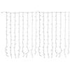 Galileo Casa Tenda Cascata luci LED Decorative Natalizie per Esterno a Batteria con Giochi di luci - 208 LED - Bianco Caldo - Cavo luci 3 Metri