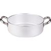 Baldassare Agnelli Pentole Agnelli ALMR110620 Casseruola Cilindrica, Bassa con 2 Manici in Acciaio Inossidabile, Argento, 20 cm, 1 Pezzo