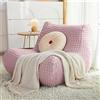 Mateju Copridivano Senza Braccioli Elasticizzato Jacquard Pigro Copridivano Antimacchia Fodera per Divano Letto Antiscivolo Copri Divano Sofa Protettore per Soggiorno - 17 Colori (Rosa Viola,1 Posto)