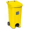 Stefanplast Urban Eco PATTUMIERA Pedale 80lt Gialla