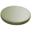 Hruile Cuscino rotondo per sedia in ecopelle, con memory foam, di supporto, impermeabile, per interni, decorazione per casa, cucina, sala da pranzo, bistrò, bar, patio e giardino (35 cm, verde scuro)