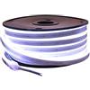 YXHL LED Luce al neon 12Vdc 15m 6000K bianco freddo Flessibile Impermeabile per la Decorazione architettonica del Giardino di casa Interna o Esterna