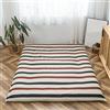 Generic Coprimaterasso Futon con Cerniera,Fodera in Cotone 100% per Materasso Tradizionale Shikibuton Futon,Copertura Protettiva per Tappetino Tatami,Lavabile (Senza Materasso),Style1,King/180x200cm