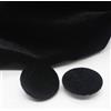 ZCSLD 10 PZ 10-28 MM Velluto Oro Bottoni Rotondi Rivestiti in Tessuto Bottoni in Velluto con Bottoni con Gambo in Metallo per Abbigliamento Artigianato Cucito