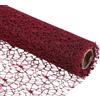 PuntoCasaStore Rotolo tulle Verde Muschio rete spider traforata polycotton 48 cm x 5 yards 4,60 Metri confezioni regalo decorazioni floreali