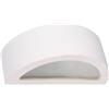 SOLLUX lighting - Lampada da parete - Murale ATENA - Illuminazione decorativa - Lampada LED - Basso consumo energetico - E27, 1x max 15W LED, ~230V, 50Hz, IP20 - Bianco - 30x9x15cm