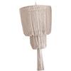 Sharplace Paralume in macramè Intrecciato a Mano, Decorativo, con Nappe, per Ufficio, Camera da Letto E Ristorante, Style a