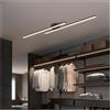 Fu Yu Lampadario moderno, Plafoniere Compatible with balcone Lampada a LED Compatible with corridoio lungo a strisce Camera da letto Sala da pranzo Soggiorno Guardaroba Lampada da soffitto Isola Cucina Deco