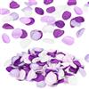 Emivery 300 petali di rosa viola, petali di fiori lilla viola, petali da spargere per flower girl, petali di rosa in seta per matrimoni, navata, tavoli da pranzo, centrotavola, decorazione romantica