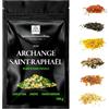 Spirituellementbien Incenso Arcangelo Raffaello - Resina sacra e autentica grana 100 g - Per bruciatore di incenso o fragranza - Illuminazione - Durabilità - Potenze curative