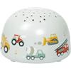 A LITTLE LOVELY COMPANY Little Lovely PLCAMI17 - Proiettore di luce per veicoli, lampada notturna senza fili, LED, colore azzurro, funzione timer 30 minuti, ecologica, senza BPA e ftalati, per neonati e bambini