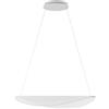 LINEA LIGHT DIPHY_P1 40W Linea light cod. 8173 sospensione BIANCO dimmerabile 3000k 5794lm Ø756mm