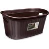 Stefanplast Elegance Cesta portabiancheria, Moka, cm 58x38x28h