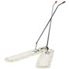 GrecoShop Scopa per grandi dimensioni/Scopa industriale a forbice completa di frangia/frange/panno 100cm