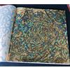 JINRUISI Foglia di Lamina d'oro variegata 50 Fogli Libretto colorato Imitazione Foglia d'oro doratura Decorazione Artigianale Arte (Cielo Stellato Oro)