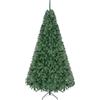 COSTWAY Albero di Natale 180/230 cm, Albero di Natale Artificiale con 928/1346 Rami Folti, Base in Metallo, Albero di Natale Realistico per Casa,Ufficio e Negozio (230 CM)