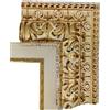 ITALIA CORNICI Maestri Artigiani - Cornice Impero da Parete Per Quadri Tele Passepartout (30 x 40 cm + passepartout, AVORIO ORO)