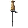 Syfunlv Luce solare suricata, lampada solare per luce LED da giardino, impermeabile, lampada da giardino, statua di scoiattolo, lampada da prato, per esterni, giardino, cortile, balcone, sentiero